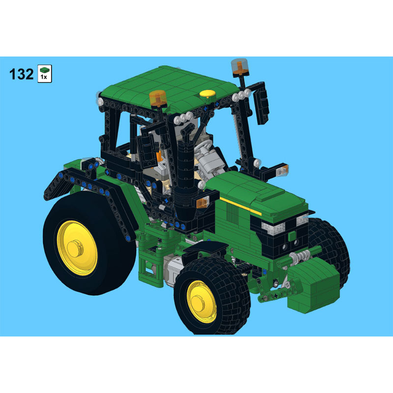 MOC-14619 Модель трактора для  – обзор и цена Urban Farming Building
